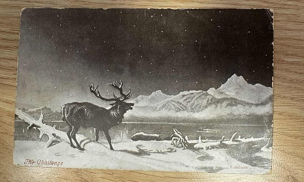 Postcard Artwork by Edwin Henry Landseer