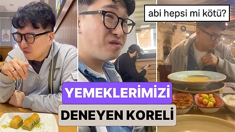 Nişanlısı Tarafından Türk Yemekleri ile Tanıştırılan Koreli Durumdan Pek Memnun Olmadı