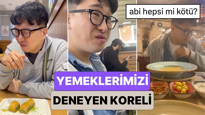 Nişanlısı Tarafından Türk Yemekleri ile Tanıştırılan Koreli Durumdan Pek Memnun Olmadı