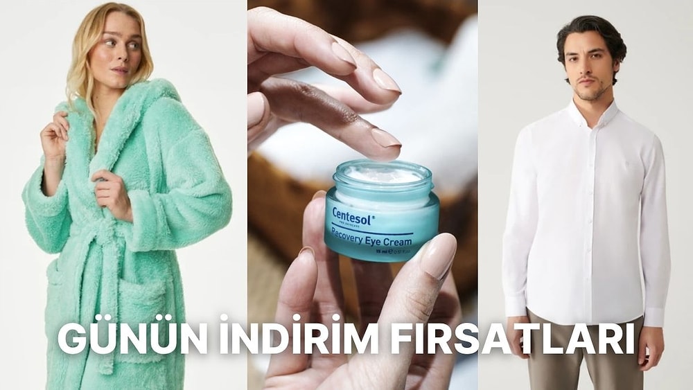 Bugün İndirimde Neler Var? Günün İndirimli Moda ve Kozmetik Ürünleri