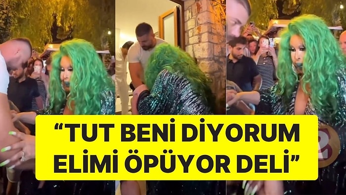 Sahne Aldığı Mekana Gelen Bülent Ersoy'dan Güldüren Diyalog: "Tut Beni Diyorum Elimi Öpüyor Deli"