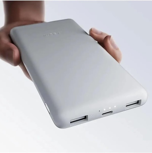 9. Xiaomi 10000 mAh 22.5W Powerbank USB-C Taşınabilir Hızlı Şarj Cihazı