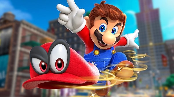 1. Super Mario Odyssey