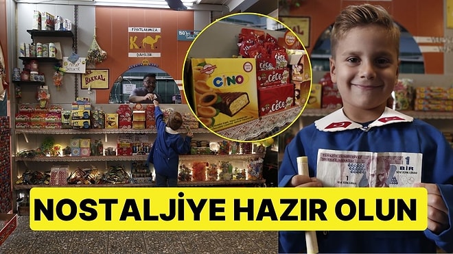 Nostaljiye Hazır Olun: 90'lar Konseptiyle Açılan Bakkalın Görüntüleri İzleyenleri Geçmişe Götürdü