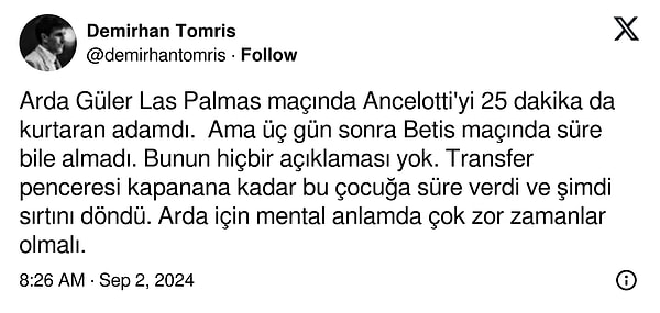 "Las Palmas maçını kurtaran adam"