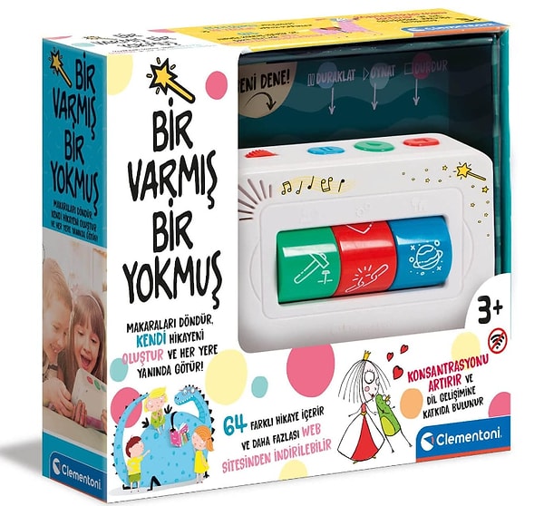 6. Clementoni Tech Toys - Hikayeci - Bir Varmış Bir Yokmuş Oyuncak