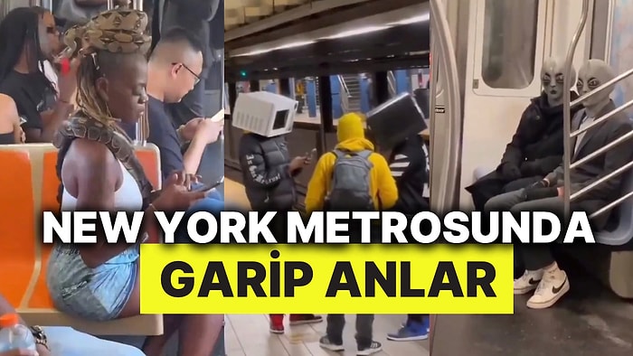 New York Metrosunda Şaşırdıklarını Kayda Alan Kadın Bizleri de Şaşırttı