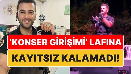 Yakışıklı Güvenlik "Konser Verme Girişiminde Bulundu" Lafına Kayıtsız Kalamadı: "Girişimi Ne Oğlum, Yaptık"