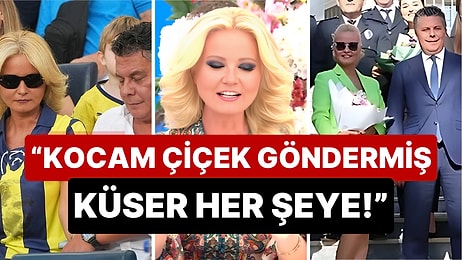 Kesinlikle Bizden Biri: Müge Anlı Geçen Sezondan Kalma Tribini Atınca Kocası Şinasi Hemen Gönül Aldı!