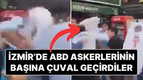 İzmir'e Gelen ABD Askerlerinin Başına Çuval Geçiren 15 Kişi Gözaltına Alındı