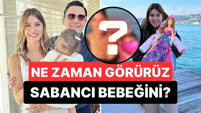 Minik Kızı Arzu Alara'nın Yüzünü Gizlemeye Ant İçen Nazlı Sabancı Devasa Emoji Geleneğini Sürdürdü!