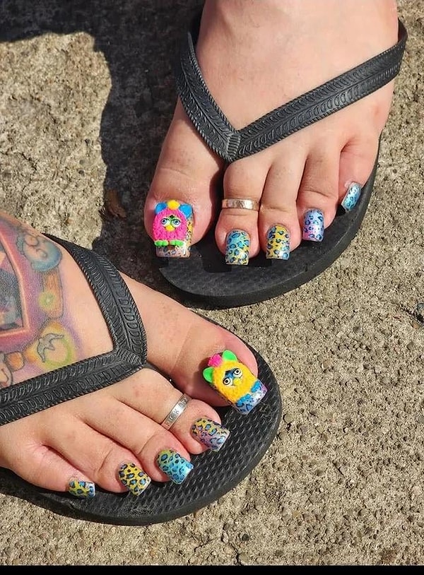 12. Nail art her geçen gün biraz daha şaşırtıcı bir boyuta ulaşıyor!