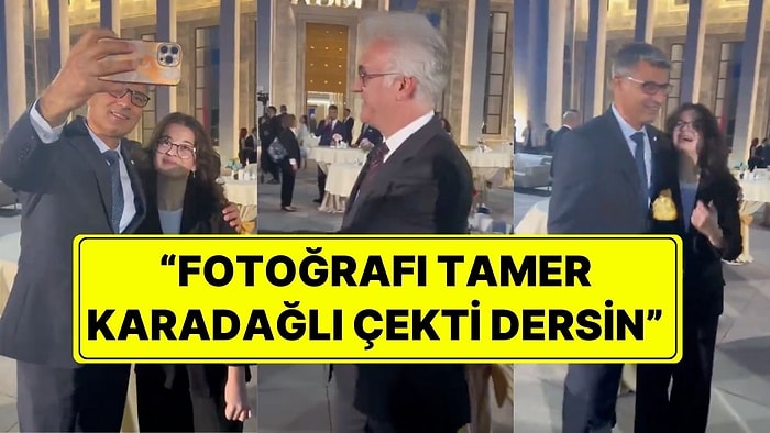 Yusuf Dikeç'le Selfi Yapan Gence Sürpriz! "Bu Fotoğrafı Tamer Karadağlı Çekti Dersin"