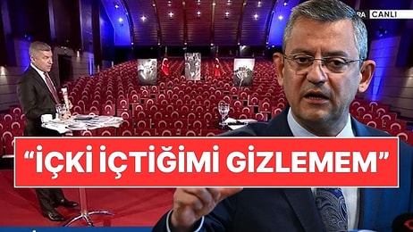 Özgür Özel: "Ben İçki İçtiğimi Gizlemem"