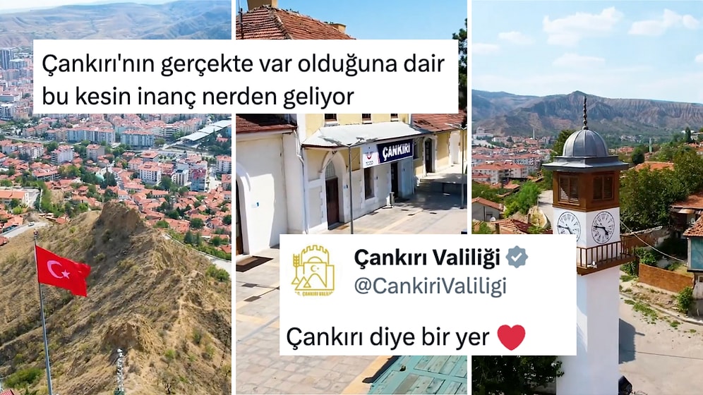 Çankırı'nın Varlığına Dair Şüpheye Düşüren Paylaşıma Valilikten Cevap Gecikmedi