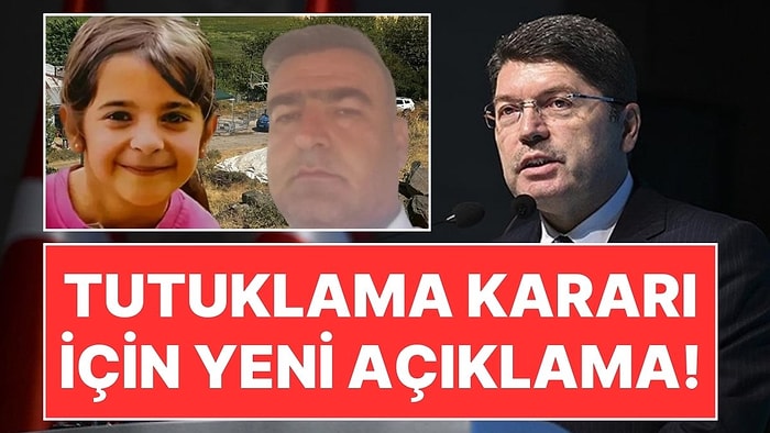 Adalet Bakanı Tunç'tan Yeni Açıklama: "Narin Güran'ın Amcası Tedbiren Tutuklandı"