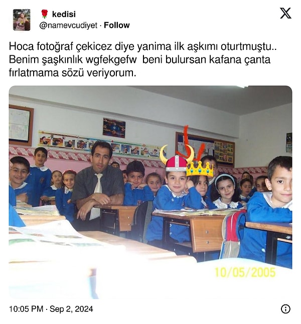 İsteyen bütün ilkokul aşıklarını bulabilir miyiz?