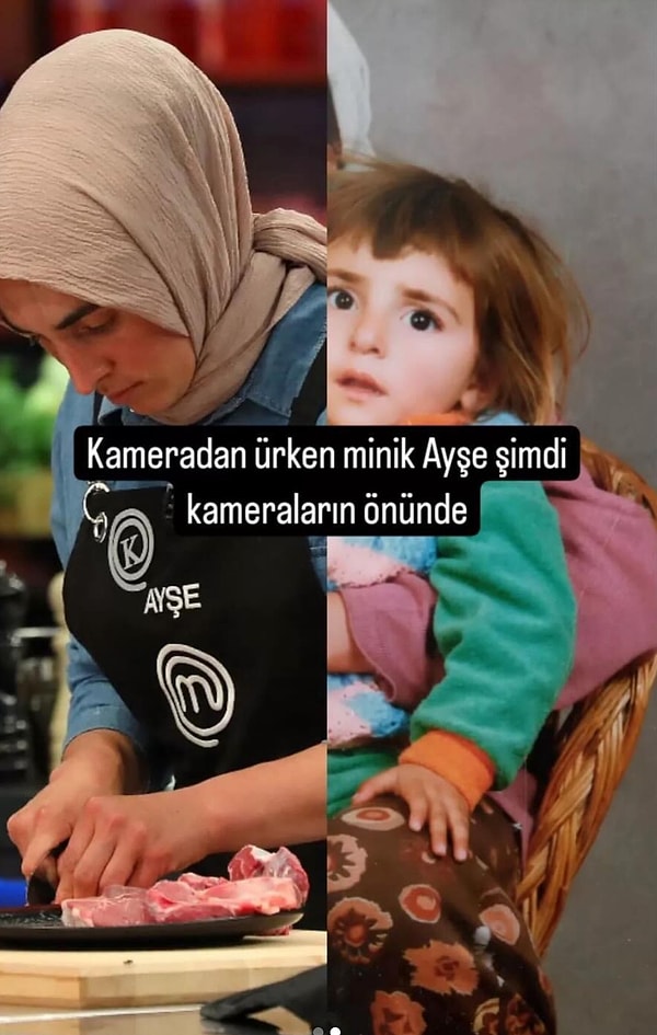 Minik Ayşe'nin o fotoğrafı kısa sürede gündem oldu👇🏻