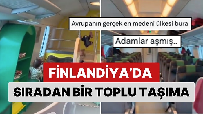 Gerçekten Dünyanın En Mutlu Ülkesi Olabilir mi? Finlandiya'daki Bir Toplu Taşıma Sosyal Medyada Gündem Oldu