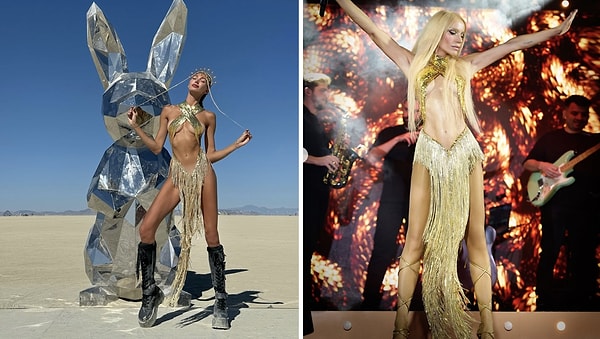 Ancak bu sefer Şevval Şahin'in olay olduğu isim değişti! Dünyaca ünlü Burning Man festivaline katılan Şahin şimdi de ünlü şarkıcı Gülşen'le pişti oldu.