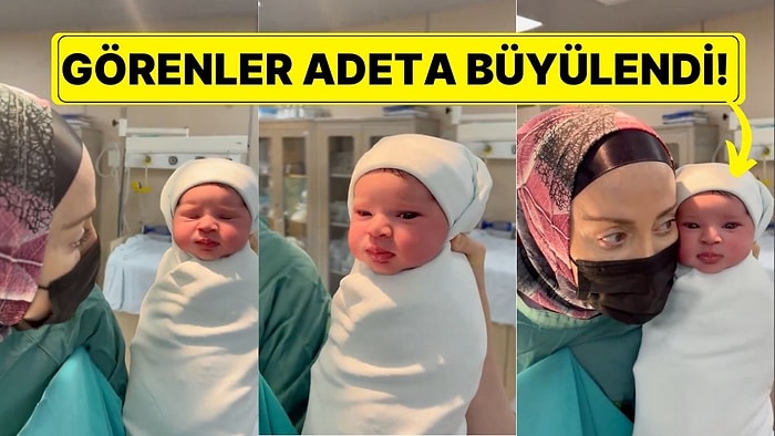 Görenler Adeta Büyülendi: Yeni Doğan Bebeğin Güzelliği Hayrete Düşürdü