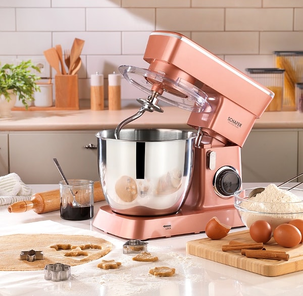 4. Schafer Prochef Gusto Stand Mikser-Rosegold