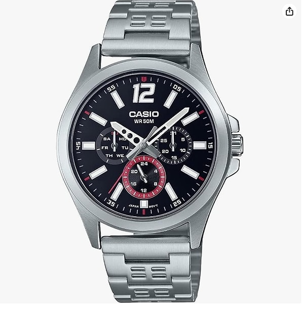 10. Casio MTP-E350D-1BVDF Kol Saati