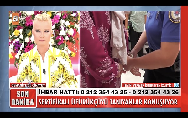 Memleketin dört bir yanından bağlanan tanıklar telefonları kitledi. Bir başkası ise çocuğu olmadığı için bu üfürükçüye 10 bin tl verdiğini ve adamın rahmine yazı yazdığını söylediğini ifade etti.