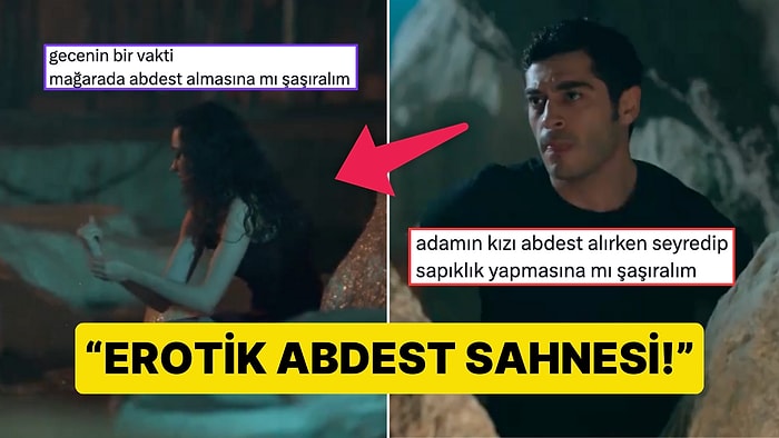 Bir Gece Masalı'ndaki 'Erotik Abdest Alma' Sahnesi Tartışma Yarattı!