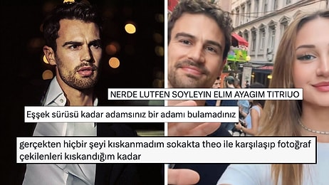 İstanbul'a Gelen Theo James'i Göremeyen Hayranları Son Çareyi İşi Goygoya Vurmakta Buldu