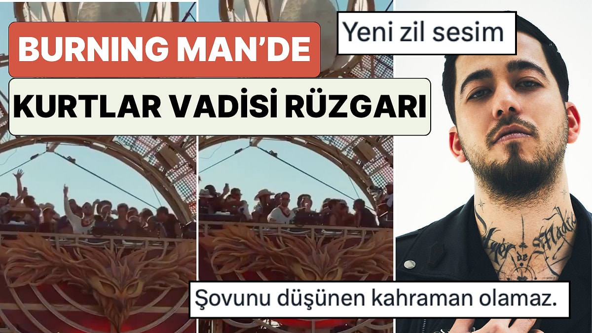 Burningmande Kurtlar Vadisi Rüzgarı: Mahmut Orhan Festivalde Remixlediği  Kurtlar Vadisi Müziğini Çaldı