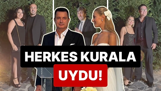 Bir Daha da Böylesini Bulamazsınız: Acun Ilıcalı ve Çağla Altunkaya'nın Görkemli Düğününe Akın Eden Ünlüler!