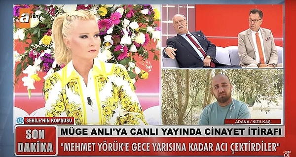 8. Müge Anlı'nın yayınına, Sebile ile evlenmek için kocasını zehirleyerek öldürdüğü iddia edilen Üfürükçü Mustafa hakkında konuşmak için bir tanık bağlandı. Tanık ineği için üfürükçünün yazdığı muskanın içindekileri söyleyince yayın kesildi.