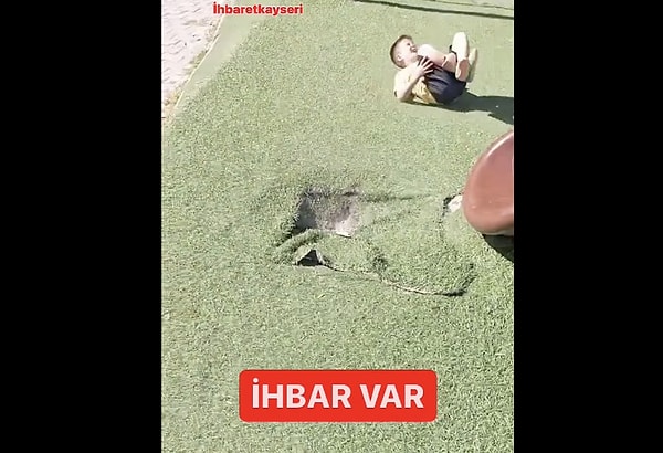 Bunun için parkın durumunu video ile gösteren minikler bir de canlandırma yaptı.