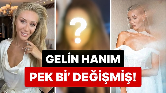 Bambaşka Biri Olmuş: Acun Ilıcalı'yla Nikah Masasına Oturan Çağla Altunkaya'nın Eski Halini Görmeniz Gerek!