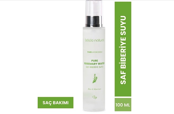 11. Bade Natural Biberiye Suyu Güçlendirici Saç Toniği