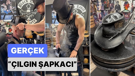 Kişiye Özel Şapka Tasarımları ve Tarzıyla İzleyenleri Adeta Hipnotize Eden Şapkacı İzleyenleri Büyüledi
