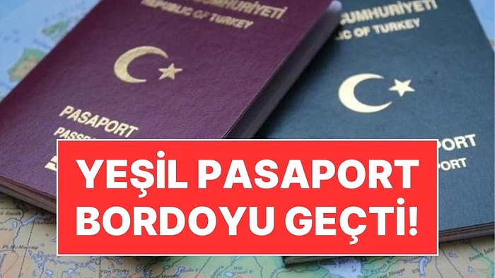 Vize Krizi Sonrası Bir İlk Yaşandı: Yeşil Pasaport, Bordo Pasaportu Geride Bıraktı