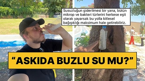 Bir İçerik Üreticisi “Askıda Buzlu Su Hizmeti” Paylaşımıyla Kafaları Karıştırdı