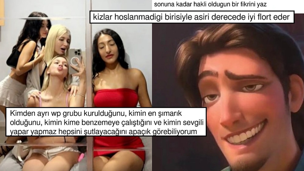 4’lü Kız Arkadaş Grubundan Bazı Flört Tespitlerine Son 24 Saatin Viral Tweetleri