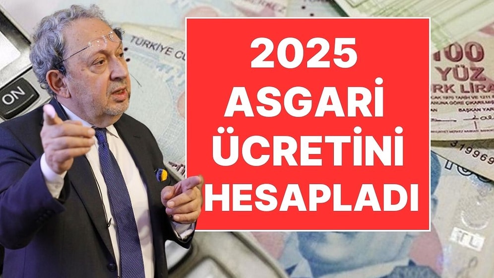 Ekonomi Uzmanı Şeref Oğuz, Enflasyon Rakamlarıyla 2025 Asgari Ücretini Hesapladı