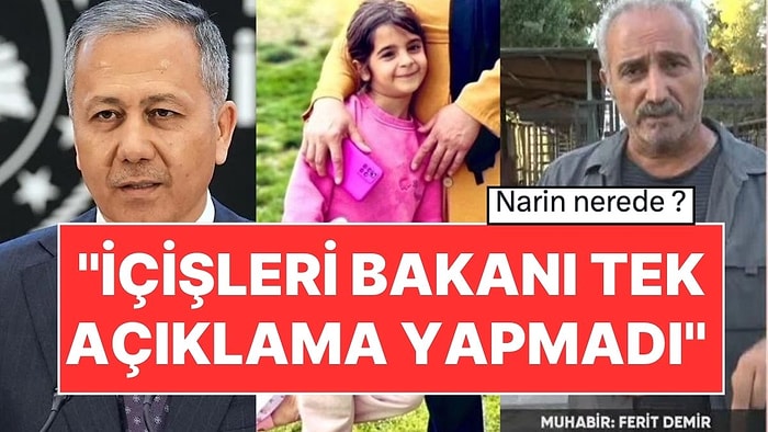 Ünlü Gazeteci Ferit Demir'den İçişleri Bakanı Yerlikaya'ya 'Kayıp Narin' Tepkisi!