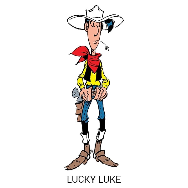 'Red Kit'i izlemeyen var mıdır, zor. Hepimize 'Vahşi Batı' sevgisi aşılayan 'Red Kit'in gerçek adı 'Lucky Luke' yani 'Şanslı Luke'.