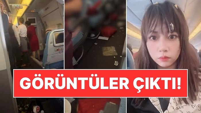 Türbülans 6 Kişiyi Yaralamıştı: THY Uçağındaki Görüntüler Ortaya Çıktı