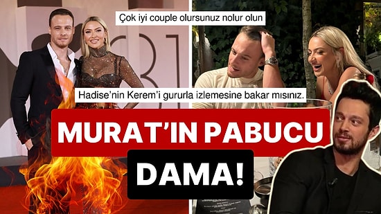 İkinci Murat Boz Vakamız Hayırlı Olsun: Hadise ve Kerem Bürsin'in Kırmızı Halı Halleri Ortalığı Ayağa Kaldırdı