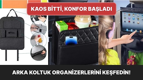 En Çok Tercih Edilen Araç Koltuk Arkası Organizer ve Düzenleyiciler