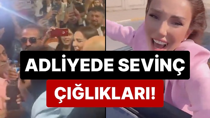 Engin'ine Kavuşan Dilan Polat'ın Adliyedeki Sevinç Çığlıkları Kameralara Yansıdı