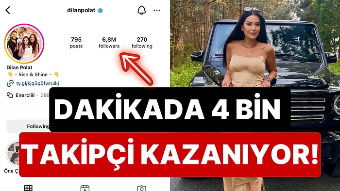 Sosyal Medyaya Anında Geri Dönen Dilan Polat'ın Takipçi Sayısı Dakikada 4 Bin Kişi Artıyor