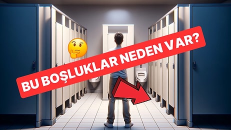 AVM'lerde Sıkça Kullandığımız Umumi Tuvaletlerde Kapıların Altında Neden Boşluk Bulunuyor?