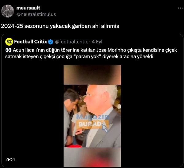 Can Bartu Tesisleri'nde işten çıkarılan abi, Ali Koç'un şaka yaptığı garson ve çiçekçi çocuk...